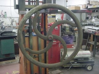 Large Antique Cast Iron Coffee Mill Apple Press Wheel 28 " Dia.
