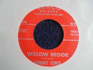 Tommy Lewis ‎ - Willow Brook 1969 Usa 45 Cenco Killer Mod/r&b