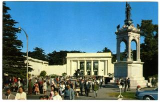 1960s San Francisco California Academy Of Sciences Golden Gate Park Old Postcard