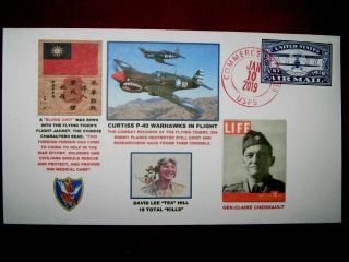 " Flying Tigers ",  297 Enemy " Kills " - All Volunteer Pilots Wwii - Blood Chits?
