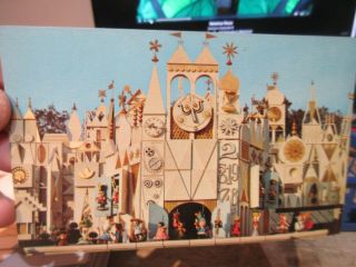 Vintage Old Postcard California Anaheim Disneyland It 