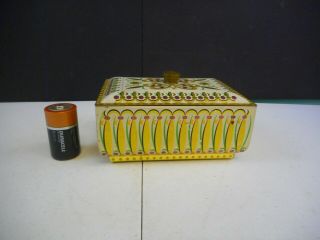 Vintage West Germany Tin Box W/lid