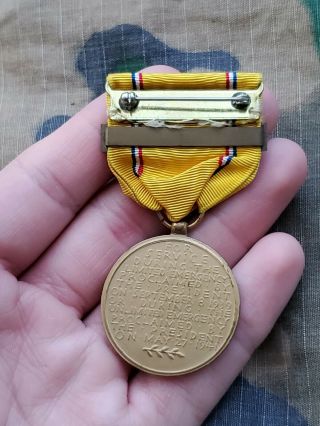 WWII US Navy Marine Corps American Defense Fleet Medal 2