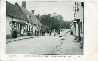 Pakenham - Post Office & Street - Old Postcard View