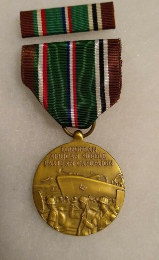 Ww2 European African Middle Eastern Campaign Badge