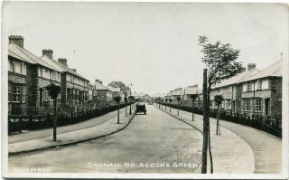 Acocks Green - Dagnall Road - Old Real Photo Postcard View