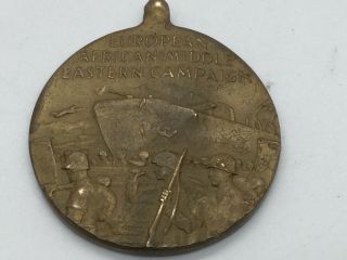 Vintage Ww2 European African Middle Eastern Campaign Medal No Ribbon.