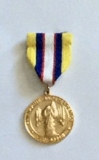 Philippine Independence Medal July 4 1946 Inscribed Reverse Side