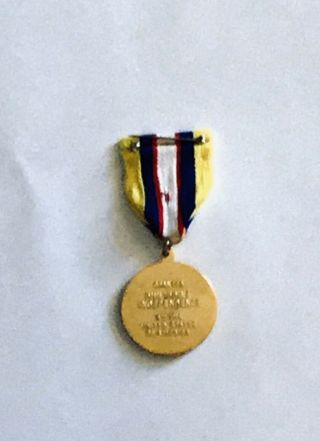 Philippine Independence Medal July 4 1946 Inscribed Reverse Side 2