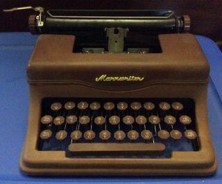 Vintage Marx Toys Marxwriter Typewriter - Vg With Box