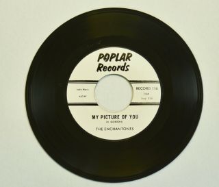The Enchantones My Picture Of You/we Fell In Lov.  45 Rpm 7 " Single Doo Wop Vinyl