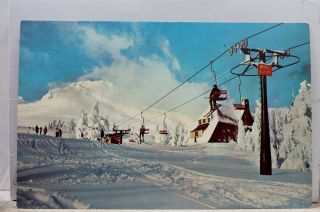 Oregon Or Mt Hood Winter Splendor Postcard Old Vintage Card View Standard Post