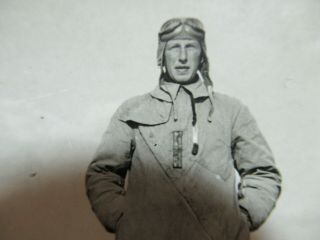 WWII German Photo Combat Pilot in summer flight suit 2