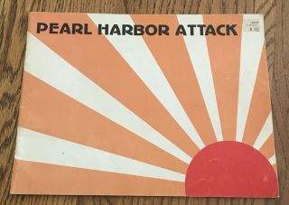 Ww2 Book Pearl Harbor Attack 1977 Fleet Reserve Brancg Honilulu,  Hawaii