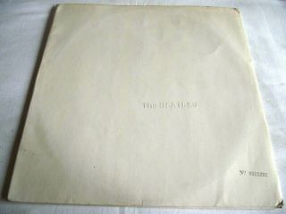 The Beatles White Album 1968 Mono Uk 1st Apple Dbl Lp No 0515292 Complete