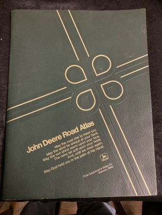 1974 John Deere Road Atlas Gold Edition From Allaince Nebraska