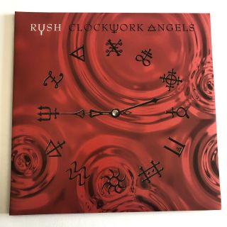 Rush Roadrunner Records Clockwork Angels 200 Gram Vinyl 2015 Lp Double
