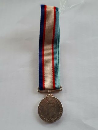 Miniature Australia Service Medal 1939 1945 Good Quality
