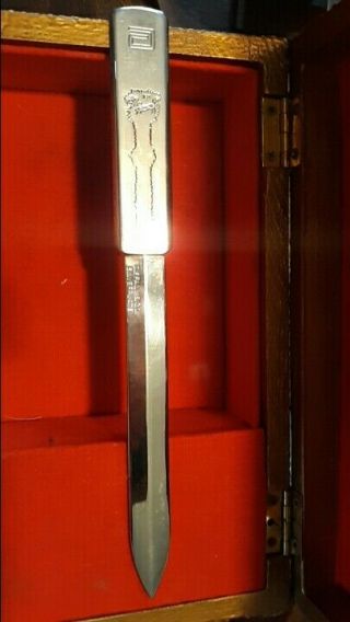 Tiffany And Co Silver Plate Letter Opener
