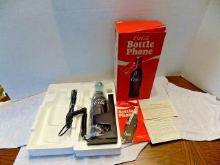 Vintage 1983 Coca Cola Bottle Phone