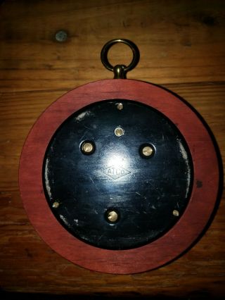 Vintage Barometer Made in Germany Leak Proof Piston Rings Oil Gas Advertising 3