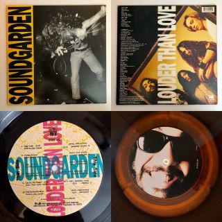 Soundgarden - Louder Than Love - 1989 Us 1st Press Sp 5252 (nm) Ultrasonic