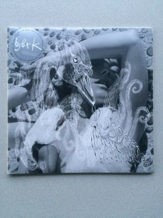 Björk Vespertine 2 Lp Uk 2015 Import White Vinyl Limited Sugarcubes