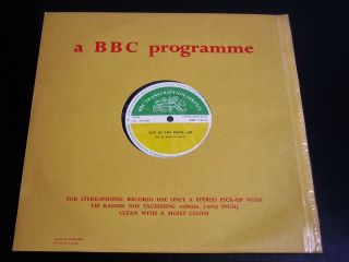 Bbc Transcription Lp - Top Of The Pops Radio Show 322 - 2/71 - Badfinger & More