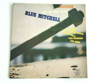 Blue Mitchell Quintet W/ Art Blakey Out Of The Blue Riverside Rlp 12 - 293 Mono Lp