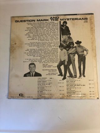 Question Mark And The Mysterians 96 Tears Cameo Cat LP RARE OOP 2