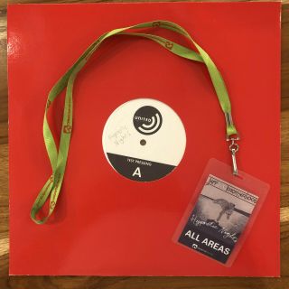 " Hypnotic Nights " Test Pressing And Backstage Pass - Jeff The Brotherhood