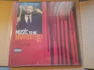 Eminem: Music To Be Murdered By.  Red/black Splatter 2 Lp Vinyl Limited Edition