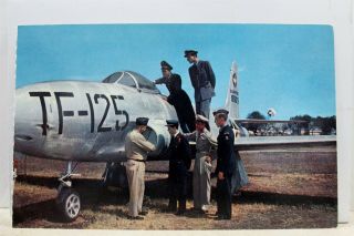 Texas Tx San Antonio Lackland Air Force Base Usaf Preflight School Postcard Old