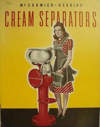 1940s_mccormick_ - _deering_ _cream_separators_ International_harvester Illus