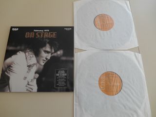 Elvis Presley Ftd 2 Lp Set,  With Hype Sticker On Stage.
