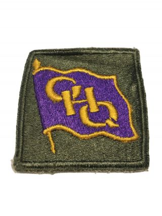 Wwii Type Us Army Patch Ghq Southwest Pacific Blue Purple Variation Post Ww2
