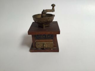 Vintage “little Tot” Miniature Coffee Grinder