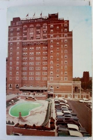Jersey Nj Atlantic City Colton Manor Postcard Old Vintage Card View Standard