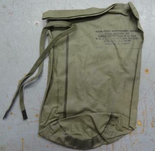 Ww2 U.  S.  Army Jungle Food Bag - Eq580