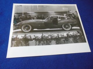 1962 Jaguar Xke Series I Coupe Auto Show Press Photo