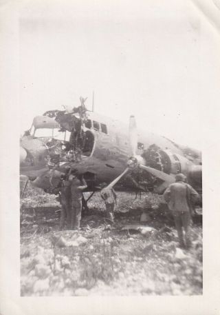 Wwii Photo Wrecked Japanese Showa L2d Tabby Transport Aircraft Pto 754