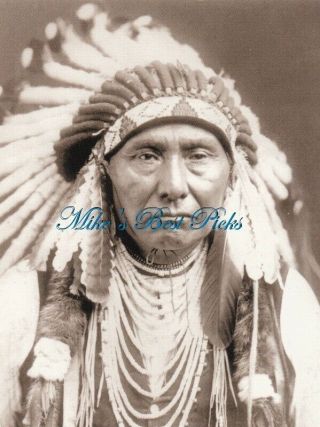 Old West Photo Postcard - " Chief Joseph,  The Nez Perce Leader "