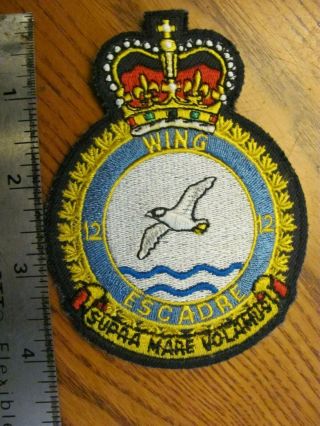 Royal Canadian Air Force,  Rcaf,  12 Wing Badge