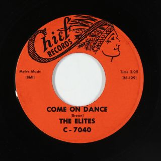 Doo - Wop R&b 45 - Elites - Come On Dance - Chief - Vg,  Mp3