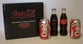 Coca - Cola Stranger Things Limited Edition Collector Pack 2 Bottle 2 Can Coke