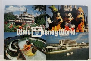 Walt Disney World Postcard Old Vintage Card View Standard Souvenir Postal Post