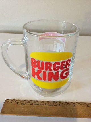 Vtg Hires Root Beer Burger King Logo Mug France