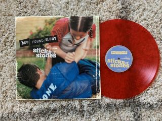 Found Glory - Sticks And Stones - Red Color Vinyl Lp Hot Topic