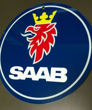 Saab Advertising Sign