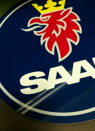 Saab advertising sign 2